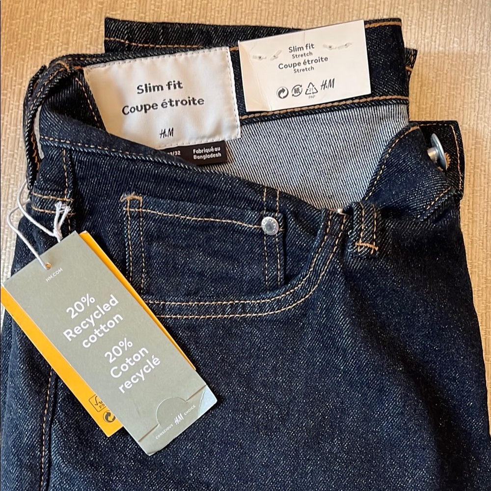 H&M Black Slim Jeans Modern Style
